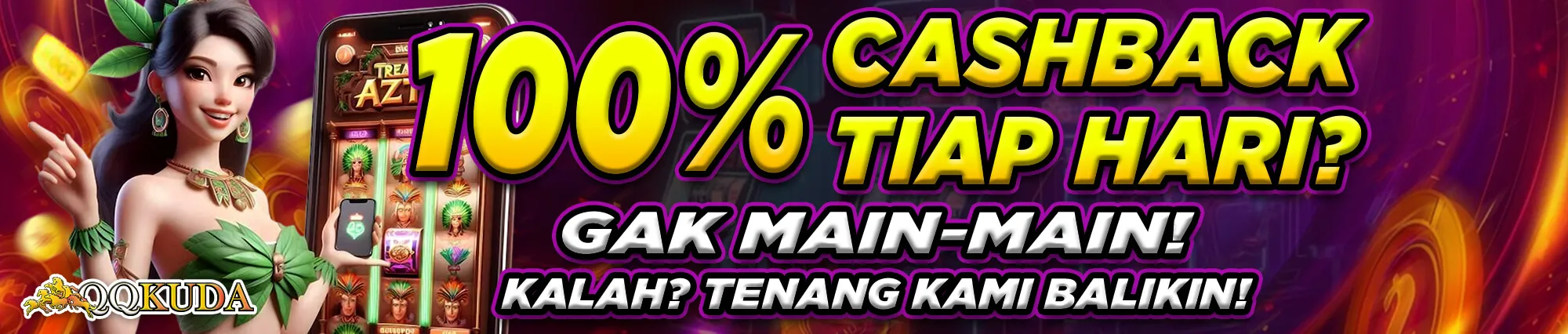 Informasi program cashback QQKUDA
